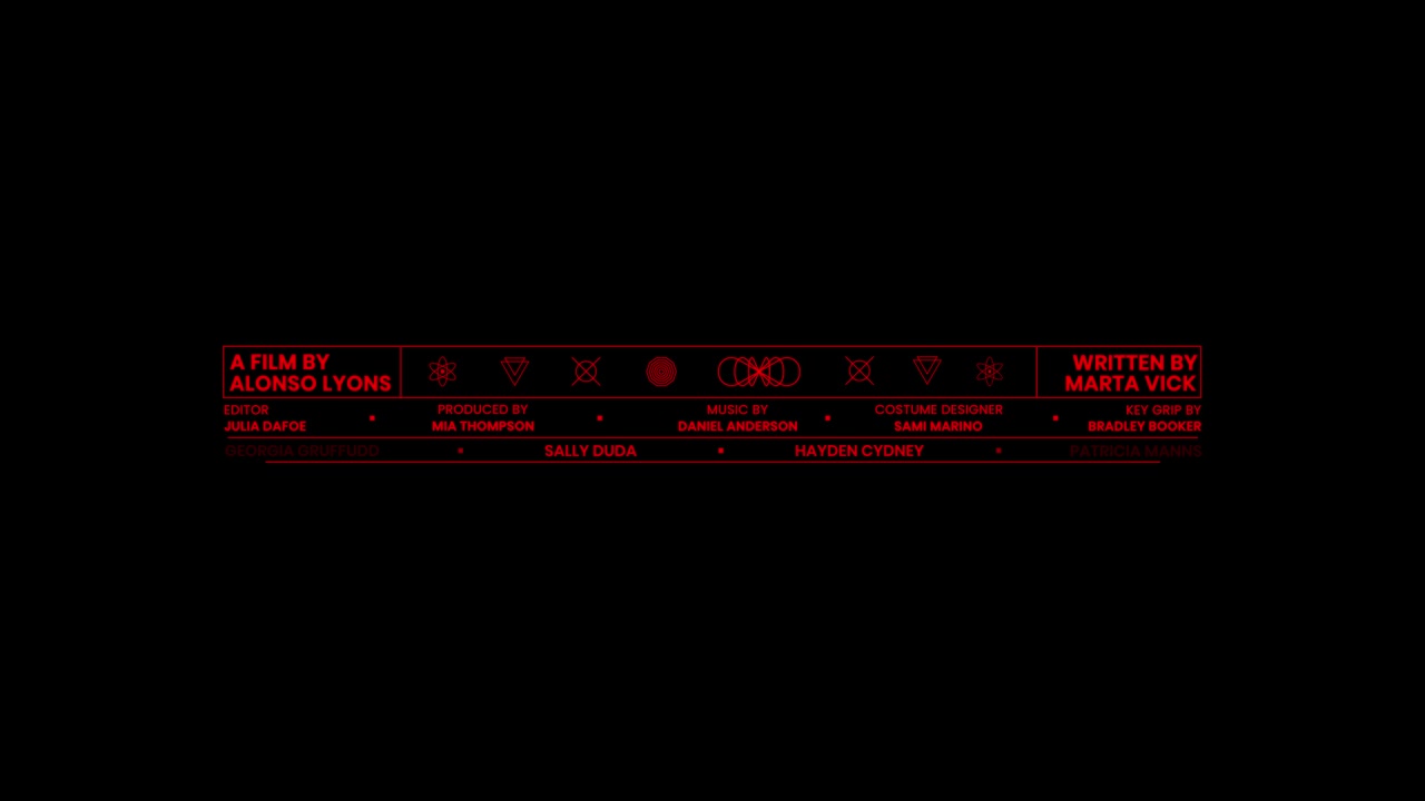 Film End Credits Pack 10