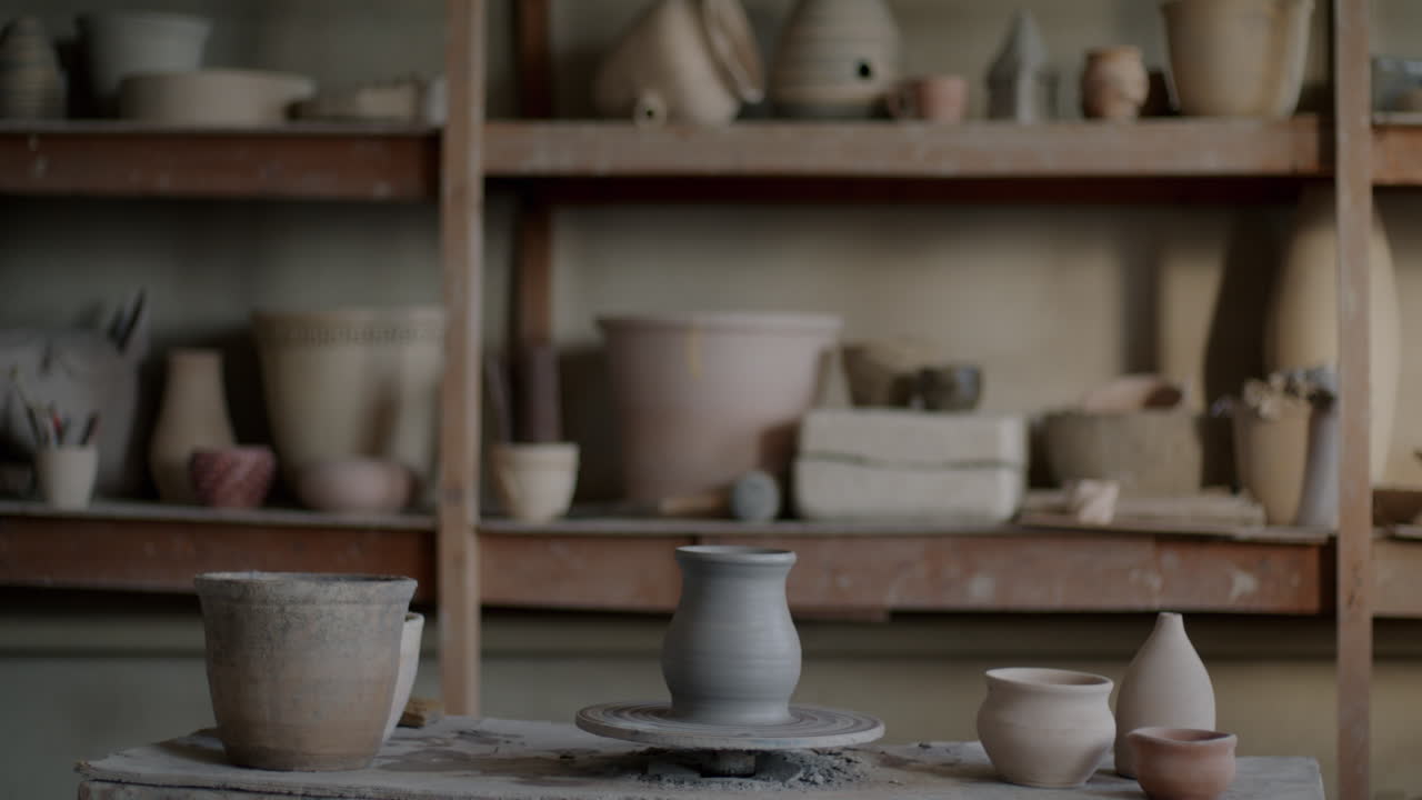 Pottery Studio Workspace
