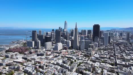 san francisco skyline and bay views