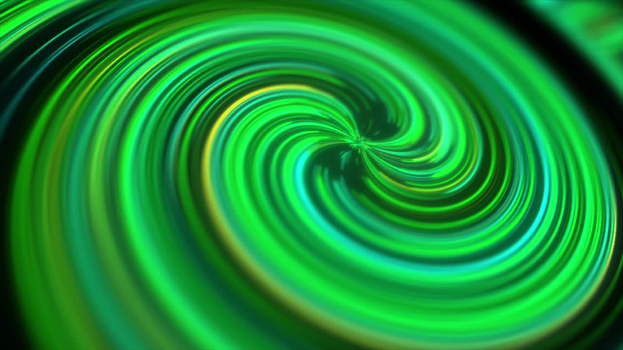 Motion abstract background in green tone color. This design uses spin effect and makes depth of field to focus main point. This clip was created in 4k 24fps.