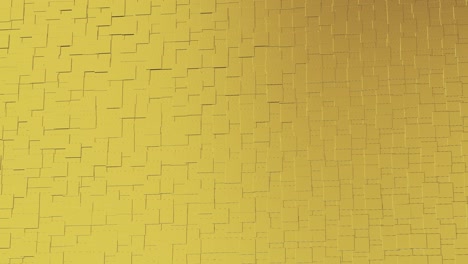 abstracto geométrico fondo dorado azulejos de papel de aluminio textura de bucle sin costura fondo renderizado en 3d