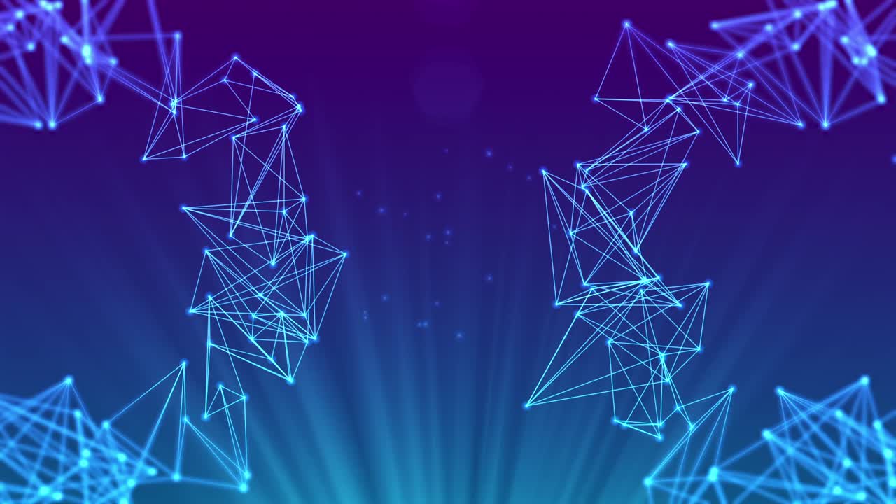 configuración abstracta del sistema de línea de red rígida gemela