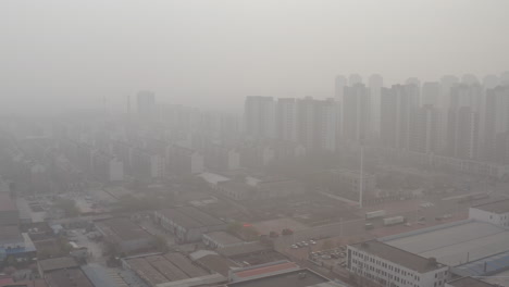 Smog-and-extreme-air-pollution-plague-Tianjin's-factory-area-in-China