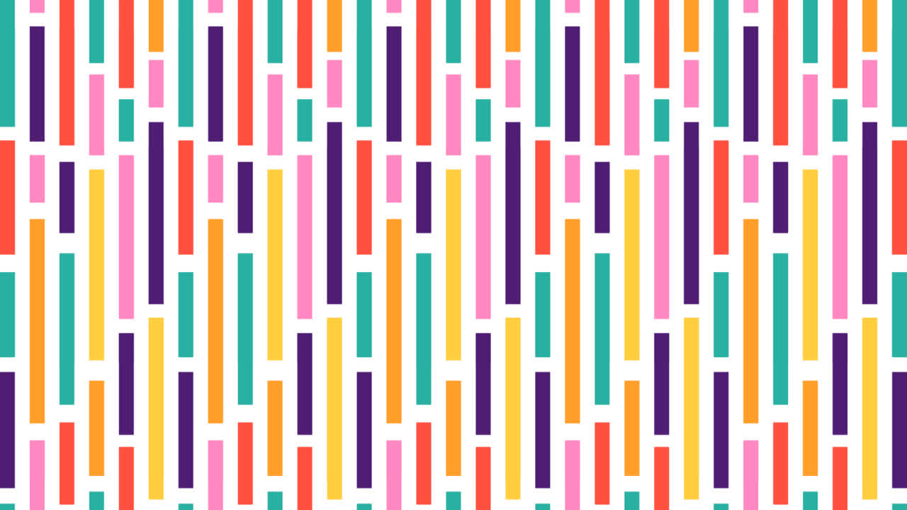 평평한 디자인 줄무 패턴의 모션 그래픽