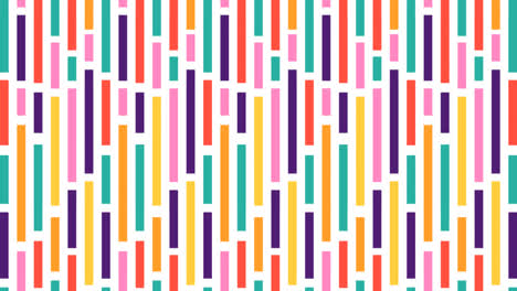 motion graphic of flat design stripes pattern