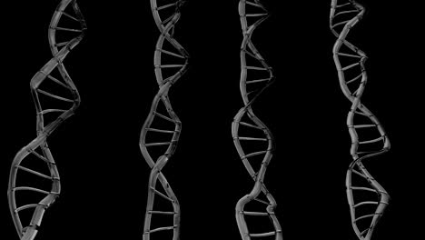 4k abstract dna double helix.
