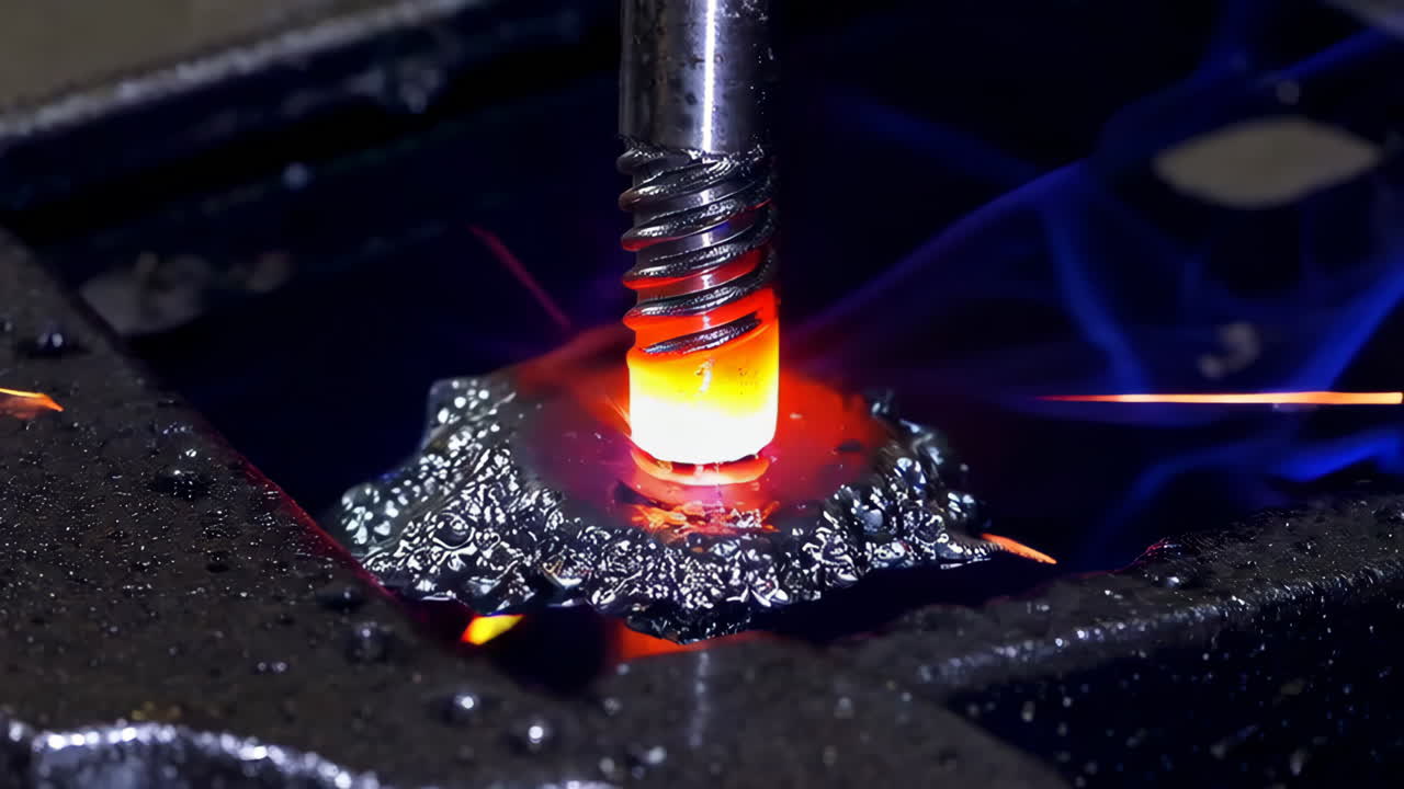 Industrial Metal Welding and Fabrication Process