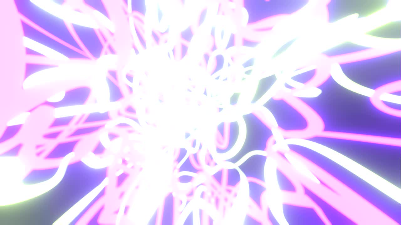 꿈 같은 다채로운 네온 효과, 무한 또는 원활한 루프 배경.