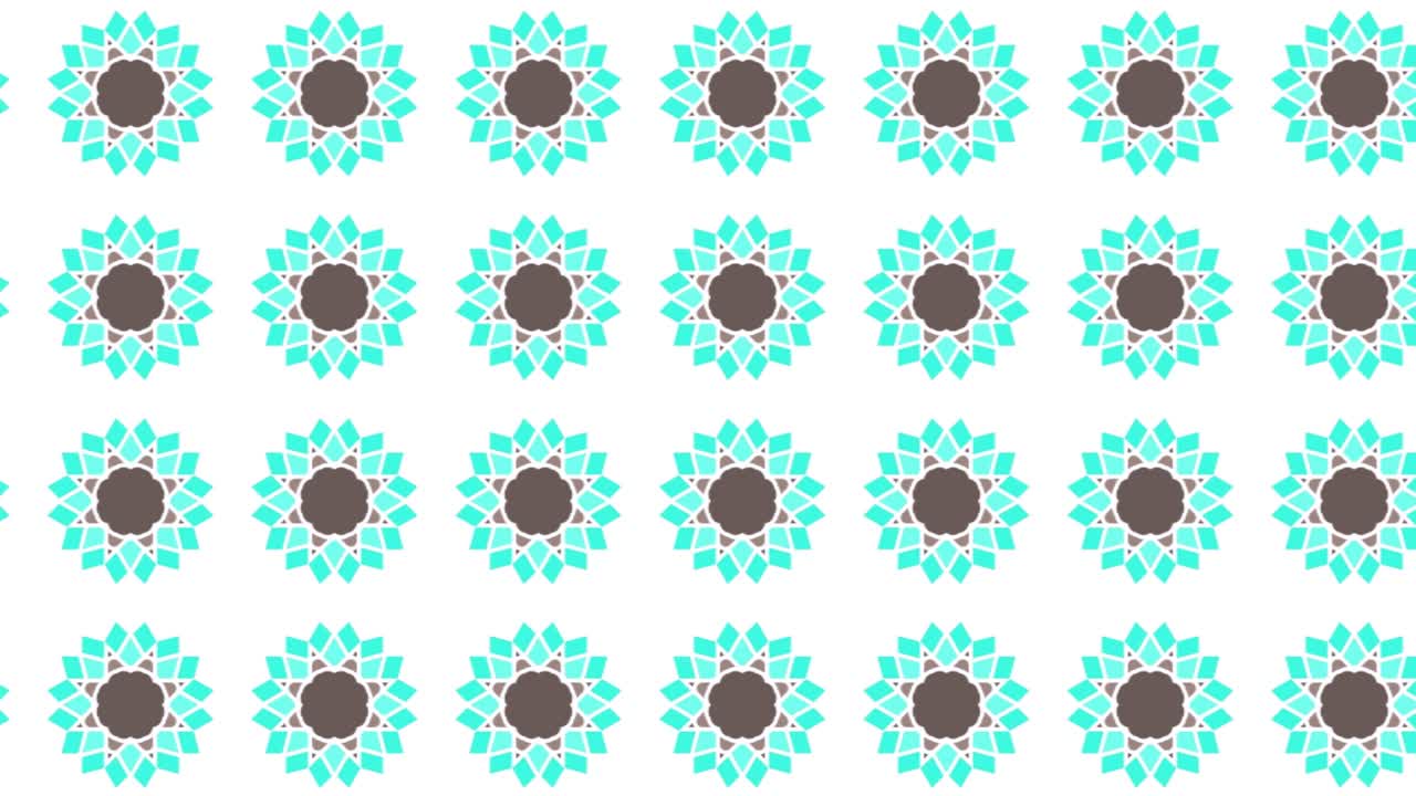 실내 장식을 위해 흰색 바탕에 작은 꽃을 컴퓨터화한 디지털 인쇄