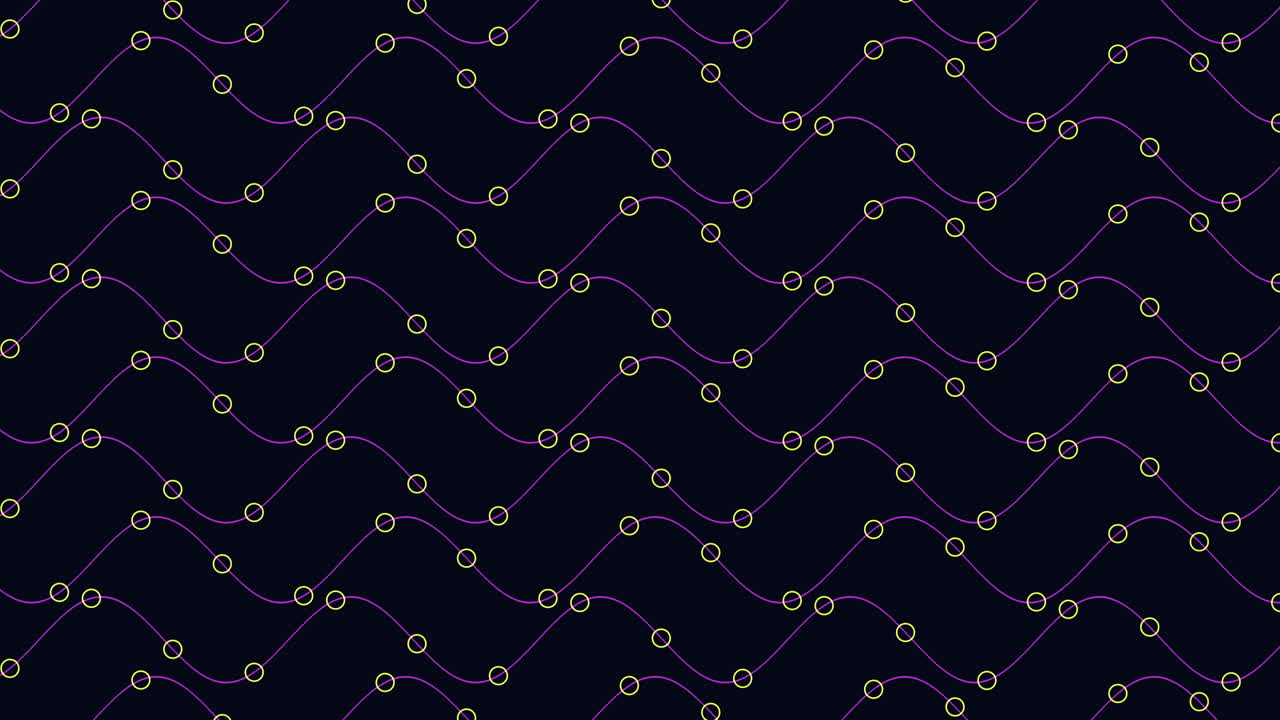 Futuristic and elegance waves pattern with neon glitters