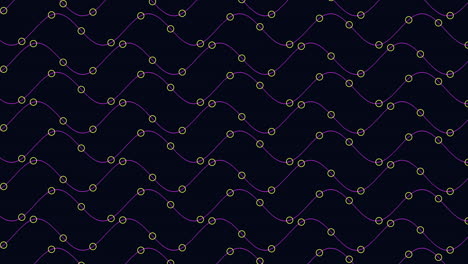 futuristic and elegance waves pattern with neon glitters