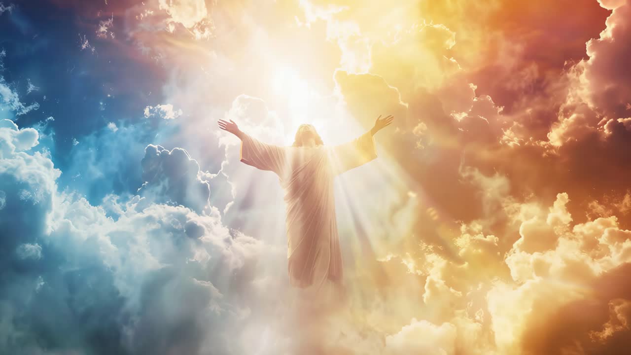 Jesus Christ Ascending to Heaven