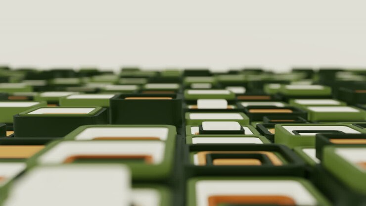 Abstract 3D Geometric Pattern