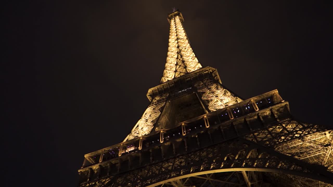 The Eiffel tower in Paris France.