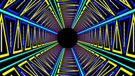 el progreso del túnel cibernético animación gráficos de movimiento