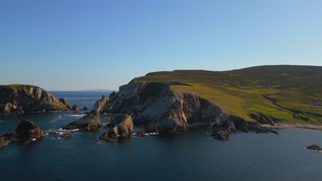 an port cliffs cinematic 4k drone footage co.donegal - ireland 05