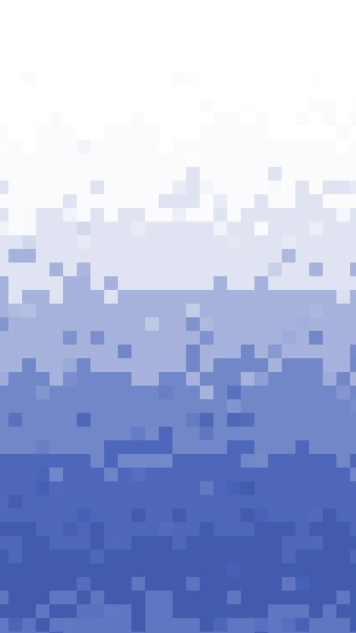 Animazione di sfondo digitale pixelato con sfumatura blu