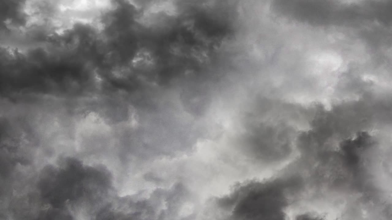 천둥, 번개 폭풍 하늘 배경