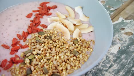 desayuno saludable en un tazón de 4k