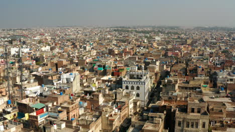 vista panorámica de la capital rawalpindi de la división rawalpindi en punjab, pakistán