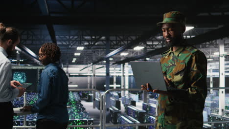 army information technology specialist in data center troubleshooting systems