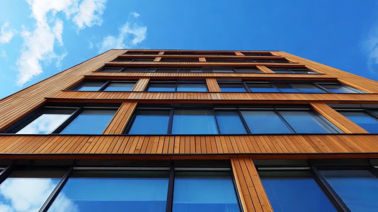 Arquitectura moderna del edificio