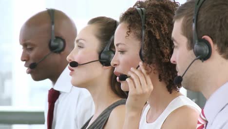 Business-team-with-headsets