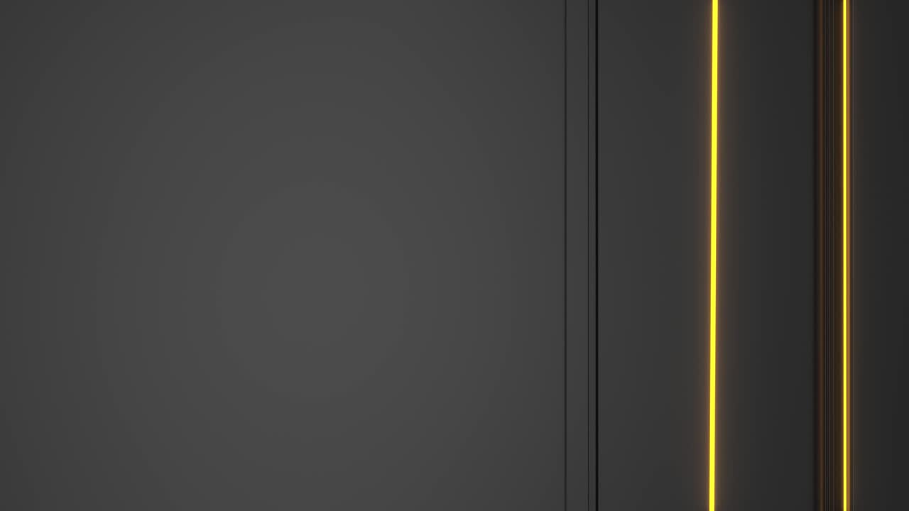 bucle de fondo tecnológico o industrial futurista animado