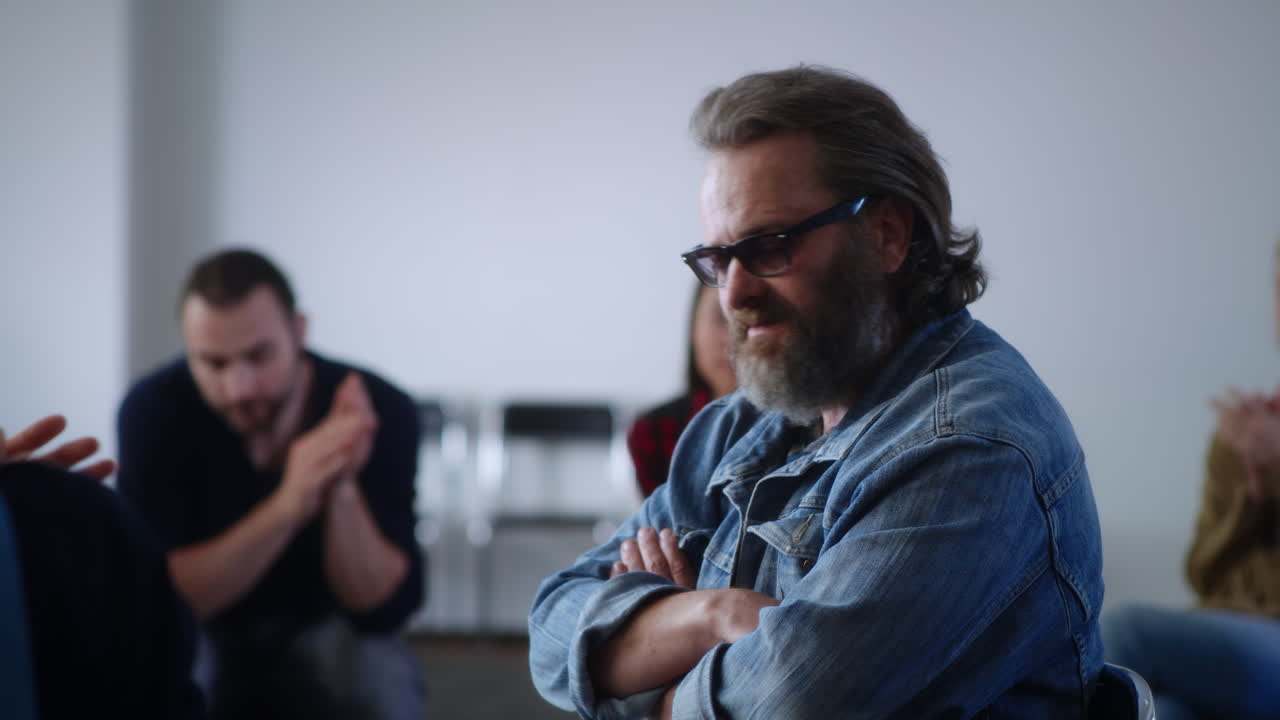 sesión del grupo de apoyo