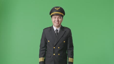 pilot in uniform