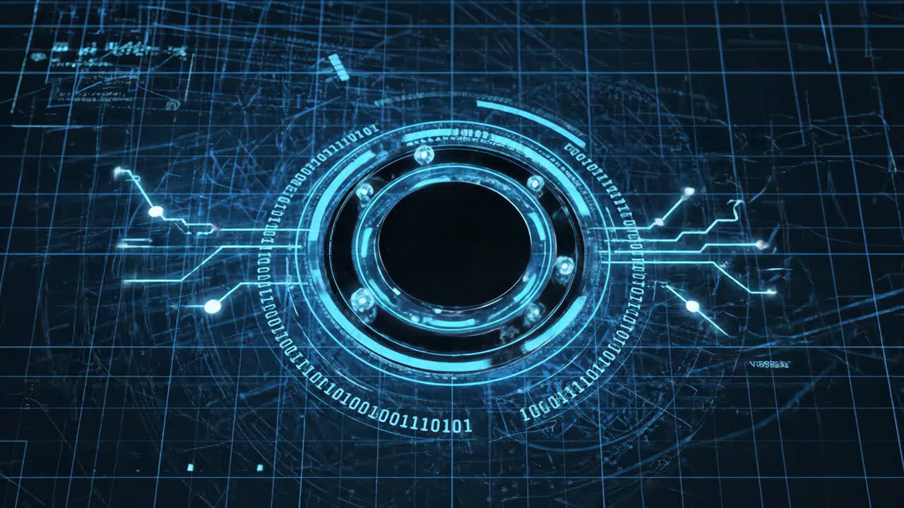 interfaccia tecnologica futuristica