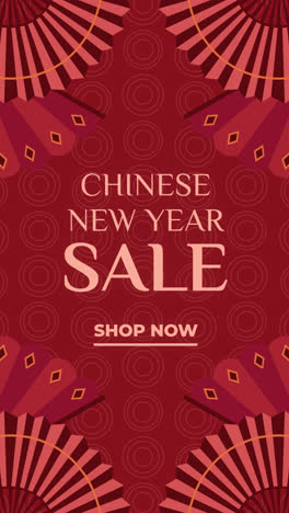 Chinese New Year Sale Banner