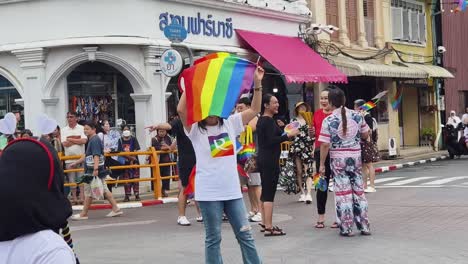 lgbtq+ pride parade in thailand