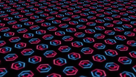 concepto 7-n1 infinito abstractos patrones de fondo dinámicos de neón