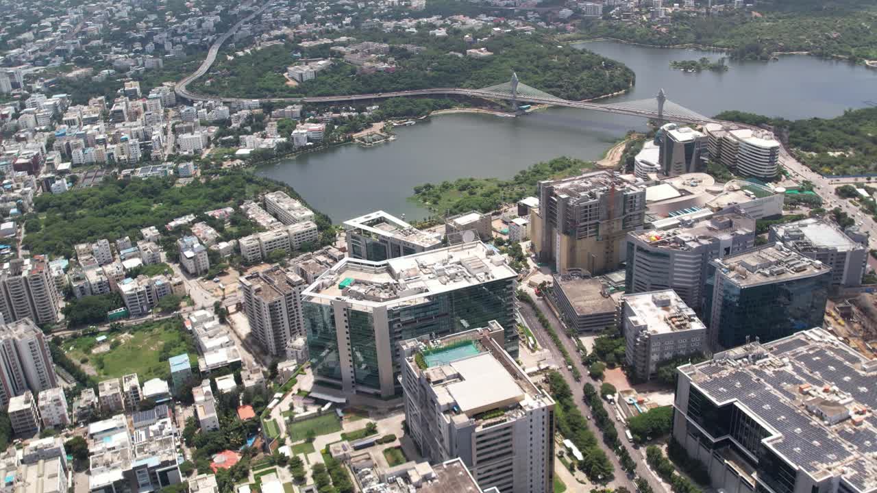 The Durgam Cheruvu Bridge in Hyderabad Constructed under Telangana&rsquo;s Strategic Road Development Plan, this cable bridge, characterised by its shallow-angle external cables