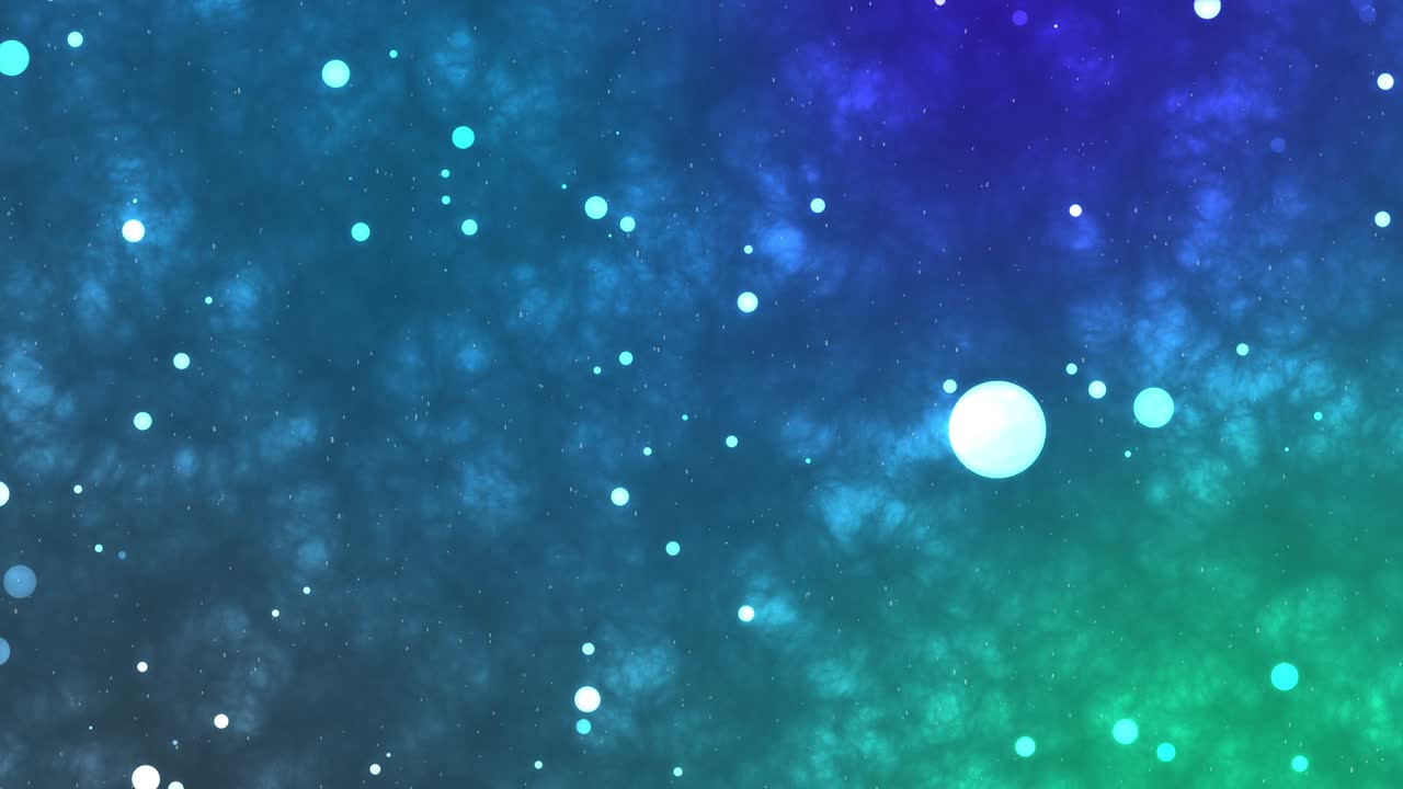 떠다니는 폴카 점 입자 애니메이션 모션 그래픽