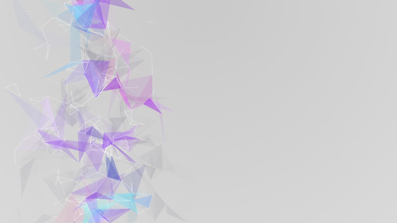 formas abstractas plexo animación de fondo