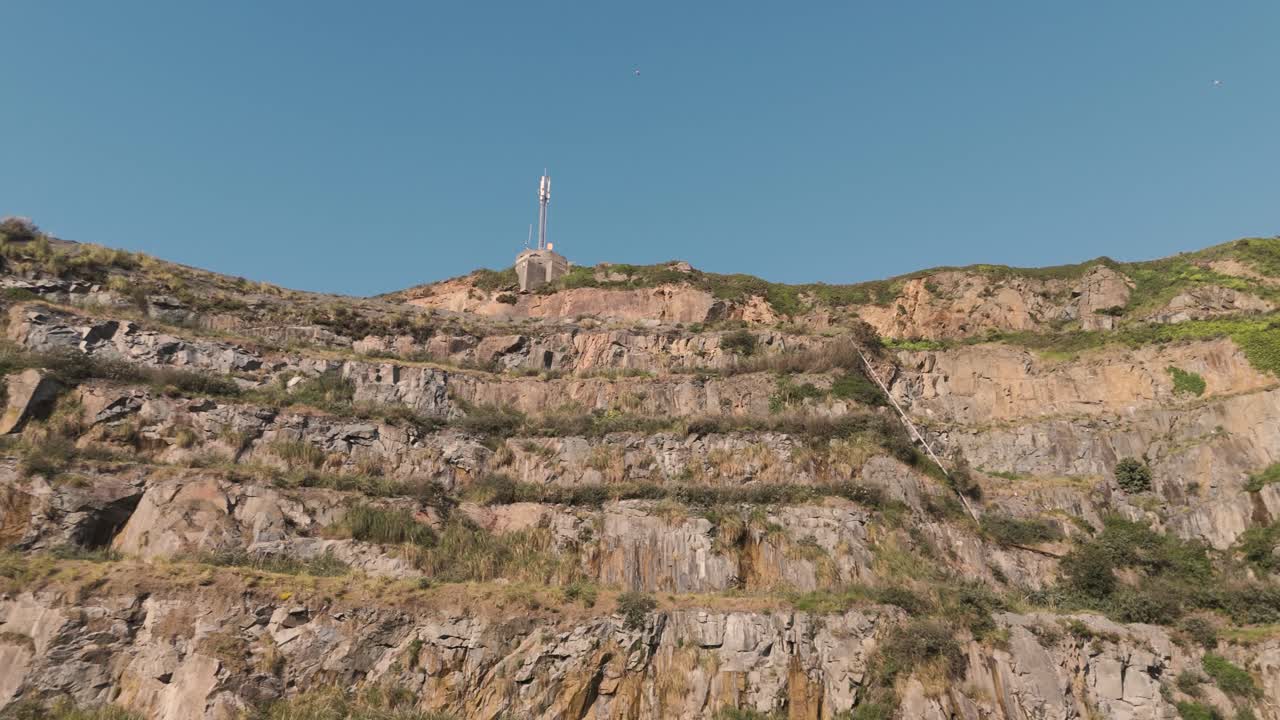 vista aérea de una cantera