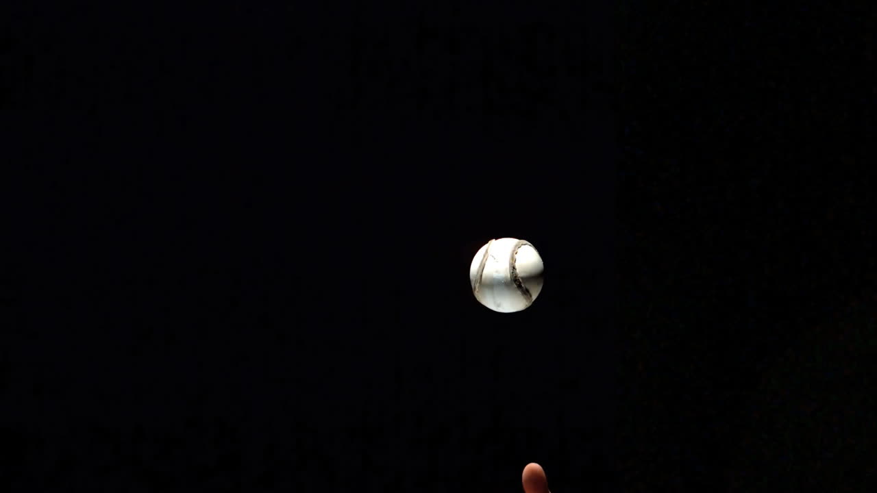 Hurling ball rotating 