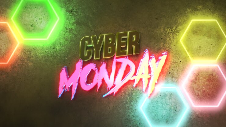 Cyber Monday Neon Hexagons: A Subterranean Promo Display