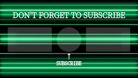patrón de signo de neón tarjeta de finalización pantalla de finalización gráficos de movimiento