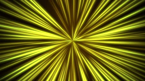 abstract yellow rays and lines in 80s style