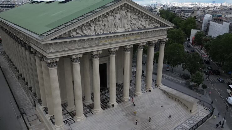 La Chiesa della Madeleine a Parigi, Francia