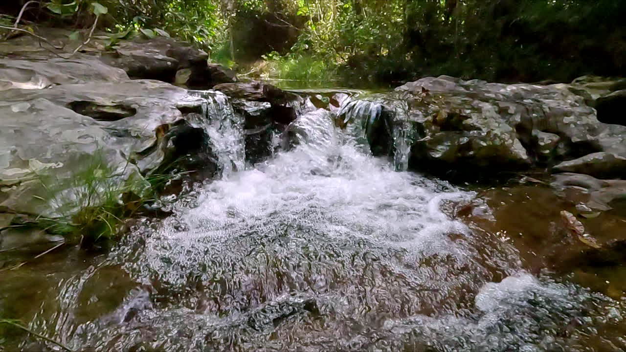 Slow motion view, liquid energy, wilderness scenery, picturesque Brazil