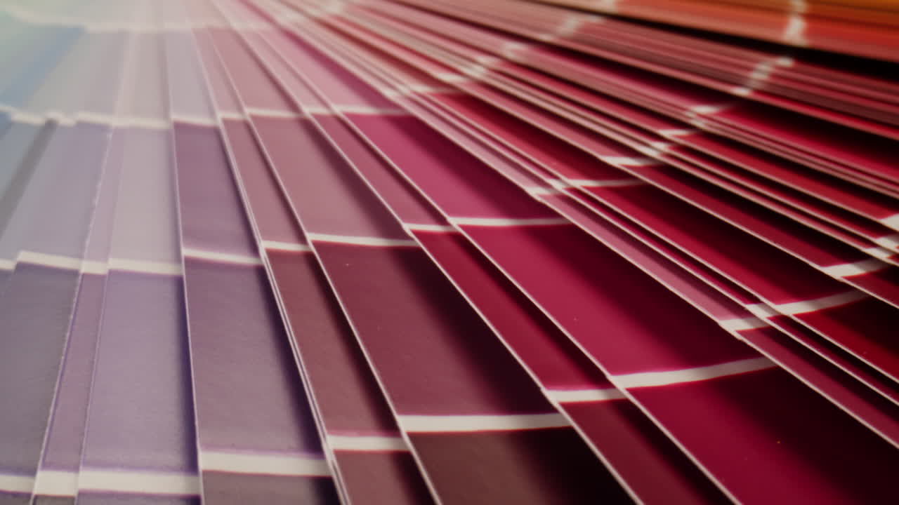 Esposizione di campioni di colore