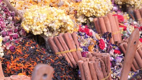 assortment of dried herbs and spices