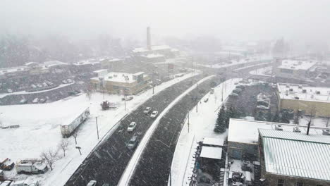 Fuerte-Tormenta-De-Nieve-En-St