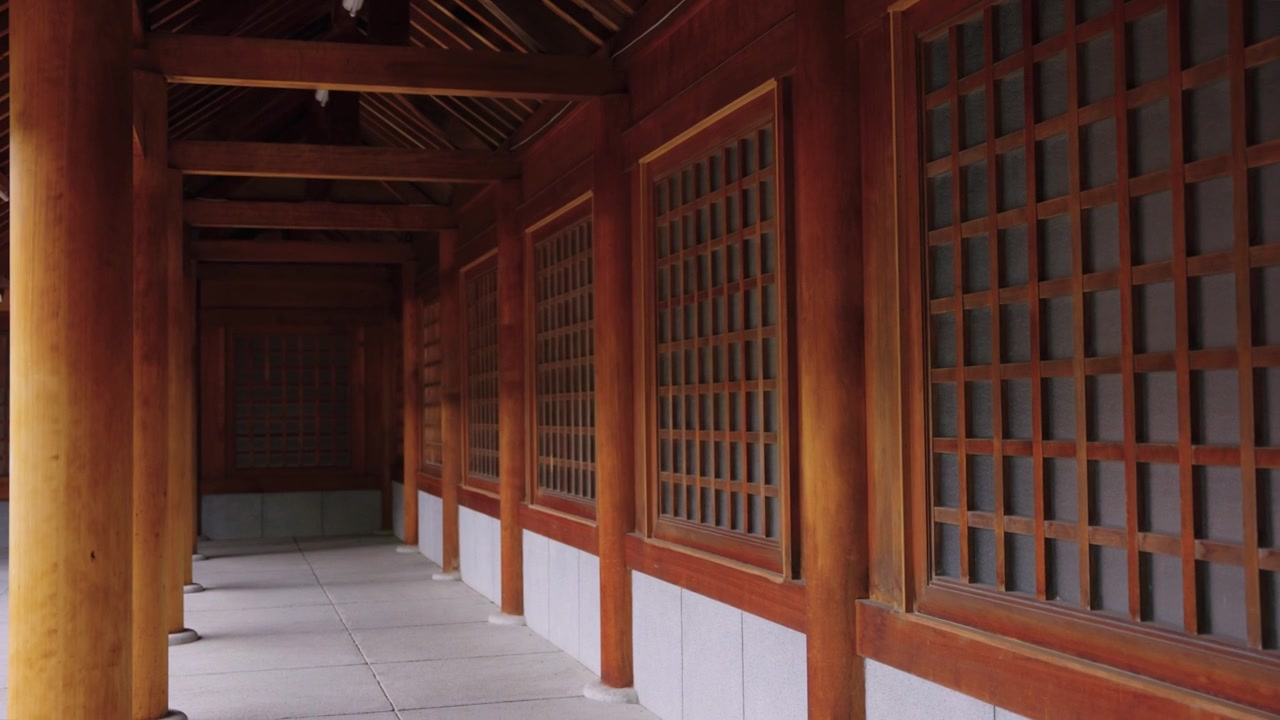 Japanese Temple, Hokkaido Shrine Walls in Sapporo City