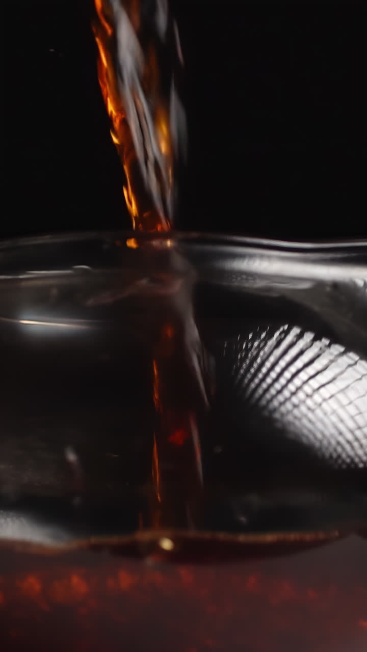 Pouring Coffee into Cup