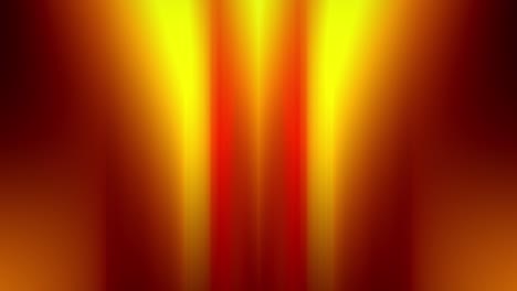 animation loop yellow orange light flickering vertical lines. abstract cg animation twisted yellow orange gradient light trails motion. 4k futuristic geometric stripes patterns fast and glowing lines light leak.